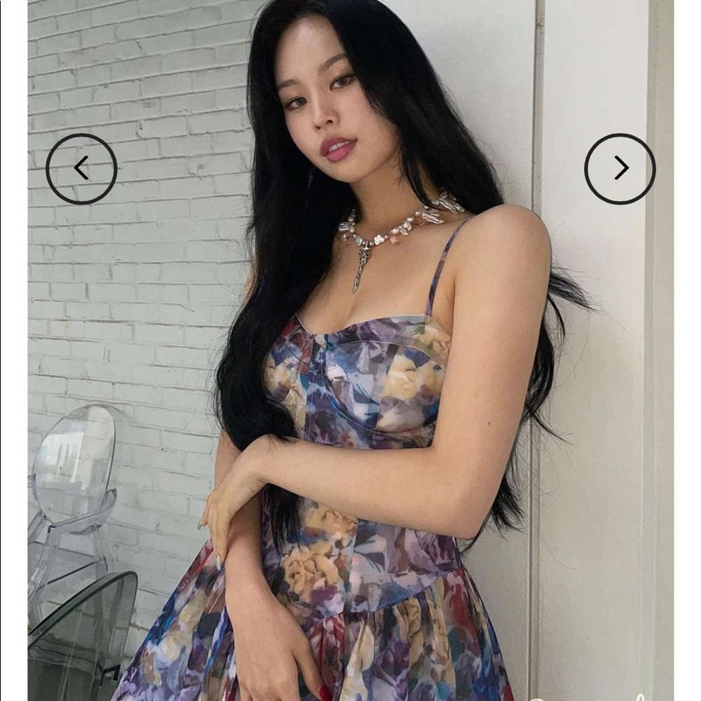 Floral Printed Cami Dress (Romper Style)